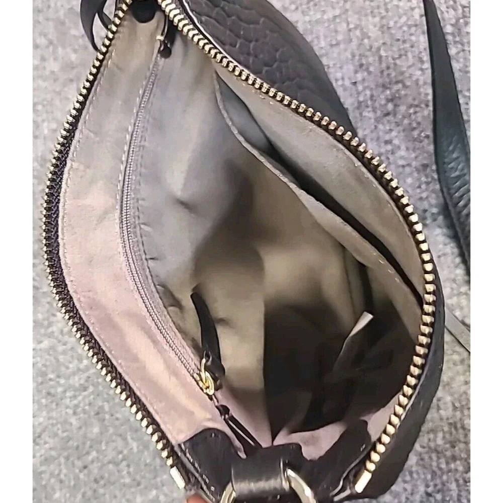 Vince Camuto Ida Textured Leather Shoulder Bag - Style-VC-IDA-SCB